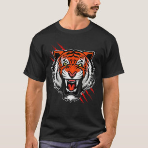 Camiseta Máscara de Tigre de Bengala