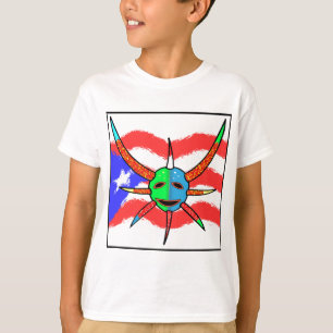 Camiseta máscara de vejigante