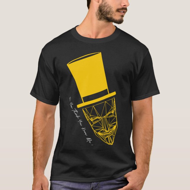 Camiseta Máscara diz que você acha (Frente)