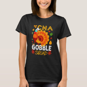 Camiseta Máscara do Esquadrão Gobble CNA Peru CNA Enfermeir
