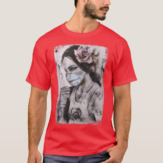 Camiseta Máscara do Guerreiro de Saúde