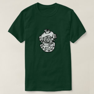Camiseta Máscara do mergulho