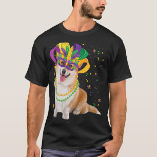 Camiseta Máscara Engraçada do Carnaval Mardi Gras Amante do
