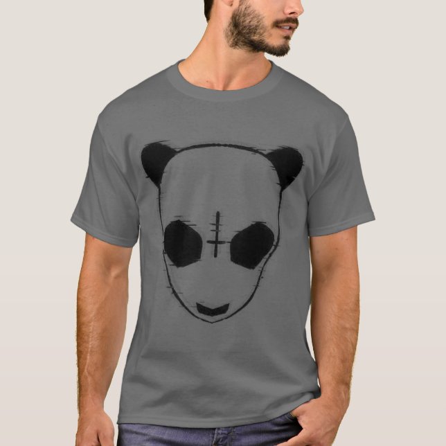Camiseta Máscara engraçada do rapper Cro (Frente)