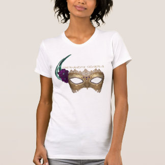 Camiseta Máscara extravagante do carnaval do KRW