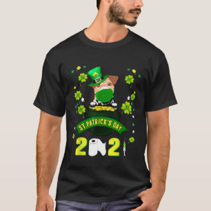 Camiseta Máscara Facial Amante do Cão Jack Russell Terrier 