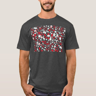 Camiseta Máscara Facial Divertida de Natal 6