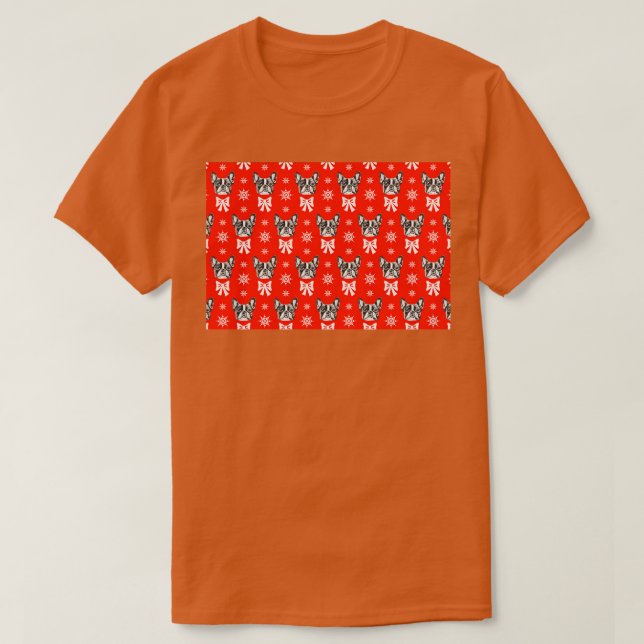 Camiseta Máscara Facial Divertida de Natal 7 (Frente do Design)