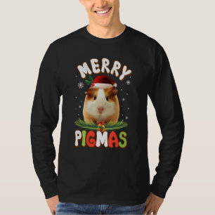 Camiseta Máscara Facial Merry Pigmas Porquinho da Índia Nat
