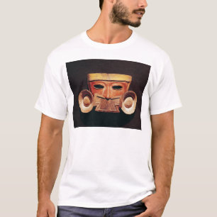 Camiseta Máscara humana, de Teotihuacan