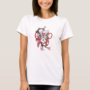 Camiseta Máscara Japonesa bonito