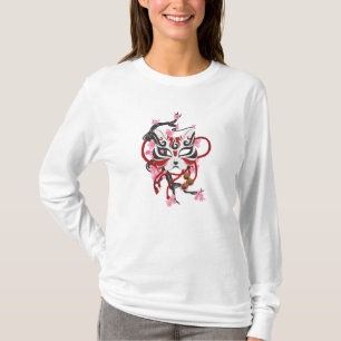 Camiseta Máscara Japonesa bonito