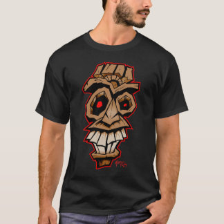 Camiseta Máscara louca de Tiki