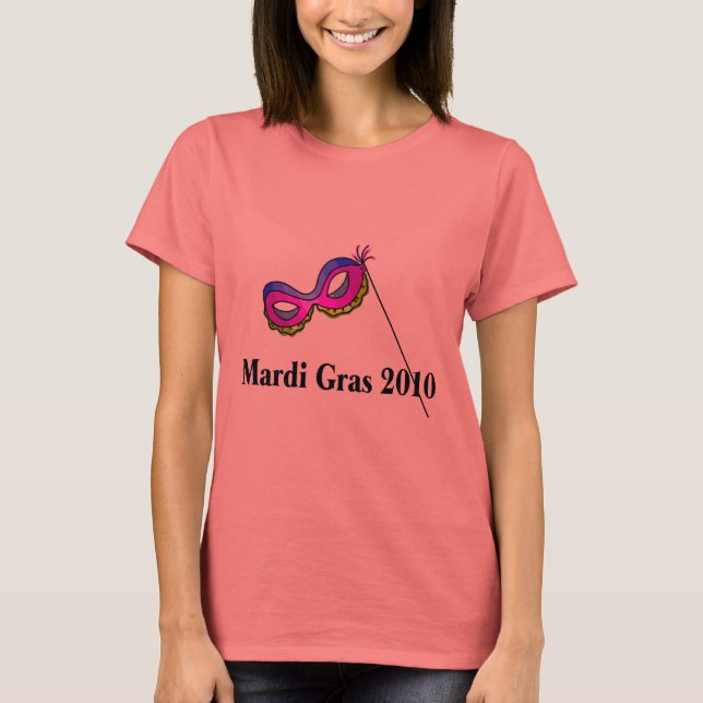Camiseta Máscara Mardi Gras 2010 (Frente)