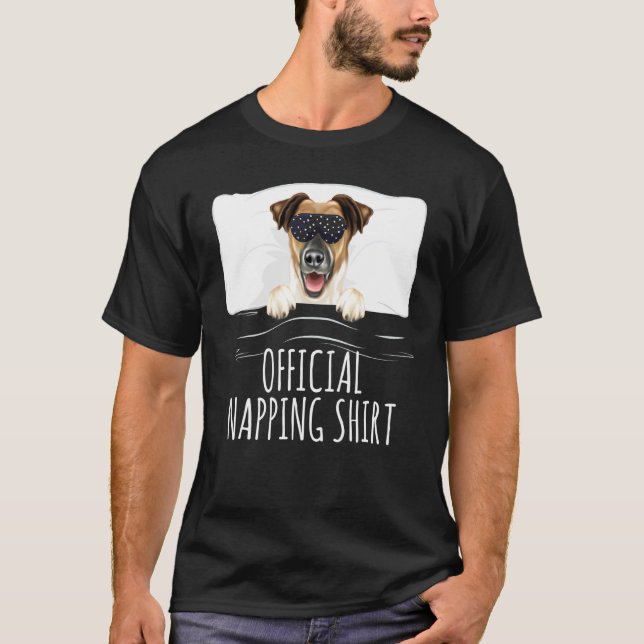 Camiseta Máscara Negra De Sono Pente Suave Nappi Oficial (Frente)
