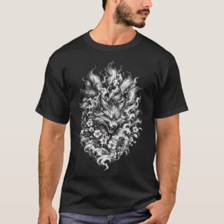 Camiseta Máscara Oni Japonesa | Ta Irezumi Tradici