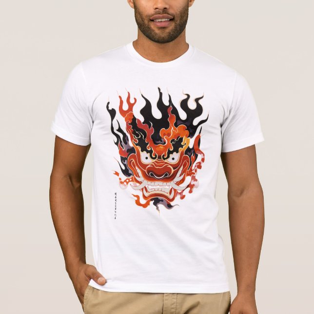 Camiseta Máscara Oni Tradicional (Frente)