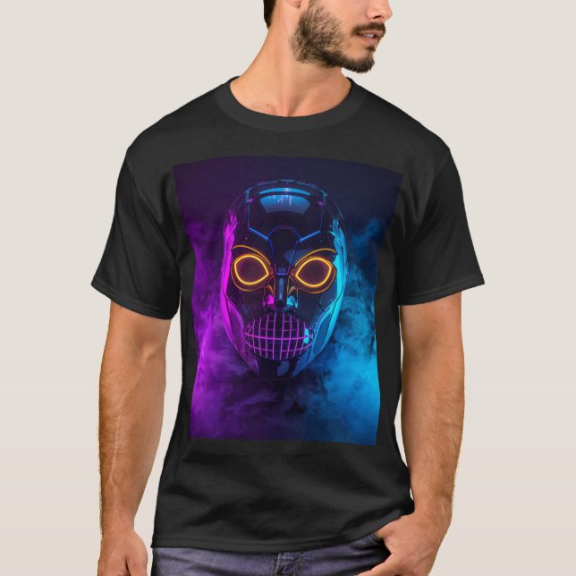 Camiseta Máscara Orgulho Cibernético (Frente)