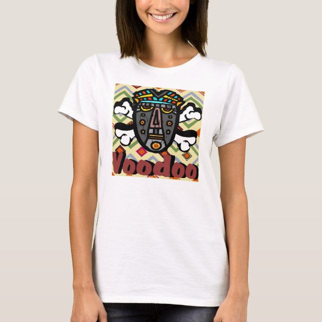 Camiseta Máscara Ortográfica Voodoo (Frente)