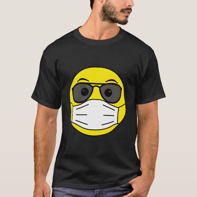 Camiseta Máscara Passa Sobre Sua Máscara Médica De T-Shirt  (Frente)