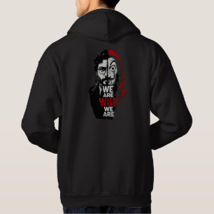 Camiseta Máscara Roubo Cultura Pop We Are Who We A