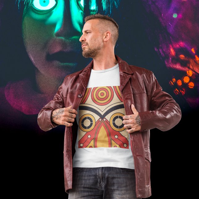 Camiseta Máscara Tribal Aztec (Criador carregado)