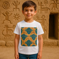 Máscara Tribal - Padrão do Rosto Étnico Africano