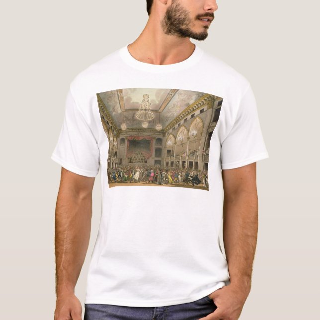 Camiseta Mascarada do panteão 'do microcosmo de Ackermann (Frente)