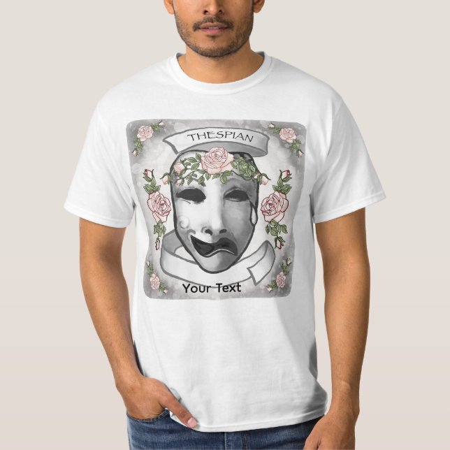 Camiseta Máscaras de Ator Thespiano (Frente)