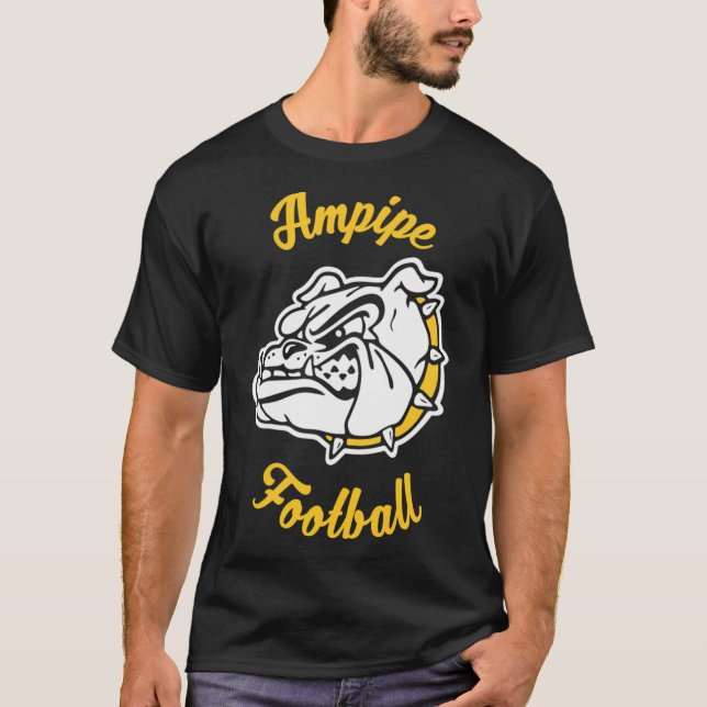 Camiseta Mascot de Bulldog do Segundo grau Amipe (Frente)