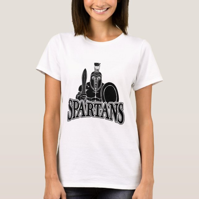 Camiseta Mascot Esportivo Trojan Spartan (Frente)