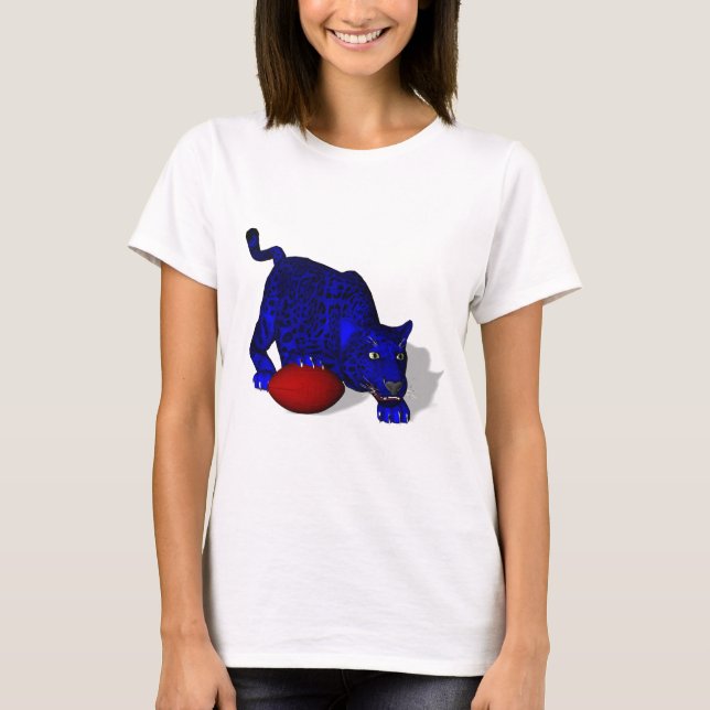 Camiseta Mascot Panther Azul (Frente)