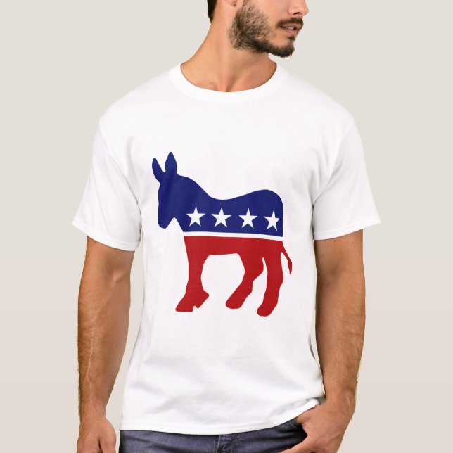CAMISETA MASCOTE DE DEMOCRATA (Frente)