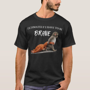 Camiseta Mascote de Macaco que se Dá Socos Meme