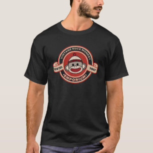 Camiseta Mascote de Meias do Empório de Macaco de Meia Vint