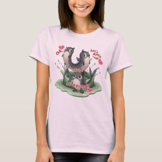 Camiseta Mascote de Monstro de Peixe Engraçado