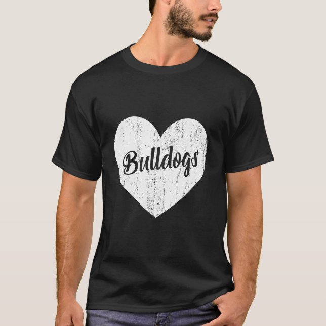 Camiseta Mascote Espírito de Equipe de Fã de Esportes Escol (Frente)