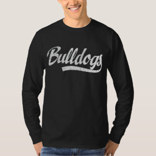 Camiseta Mascote Esportivo da Equipe Esportiva de Buldogue