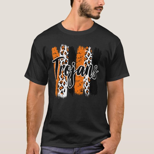 Camiseta Mascote Esportivo Trojano da Equipe Esportiva Espo (Frente)