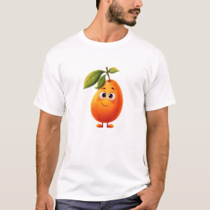 Camiseta Mascote Manga Piscando