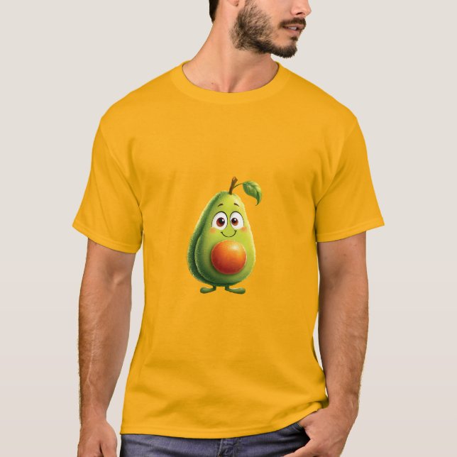Camiseta Mascote Pérola Alegre (Frente)