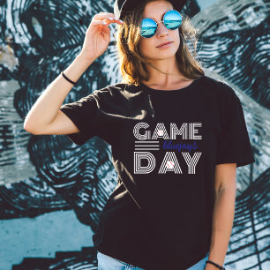 Camiseta Mascote personalizada do Dia do Beisebol e número