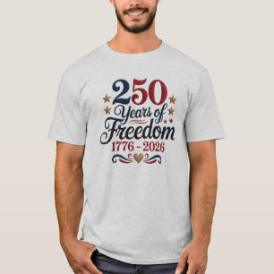 Camiseta masculina 250 anos