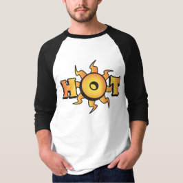 Camiseta Masculina 3/4 Manga Raglan HOT