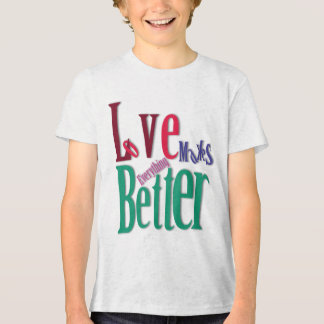 Camiseta Masculina Adolescente Amor Torna Tudo Mel
