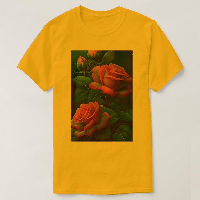 Camiseta masculina adorável (Frente do Design)