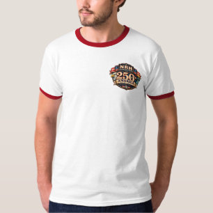 Camiseta Masculina America 250 Anos 1776-2026 Esti