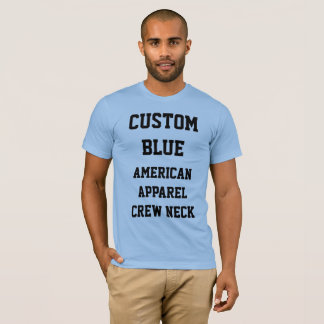 Camiseta masculina BABY BLUE personalizada da AMER