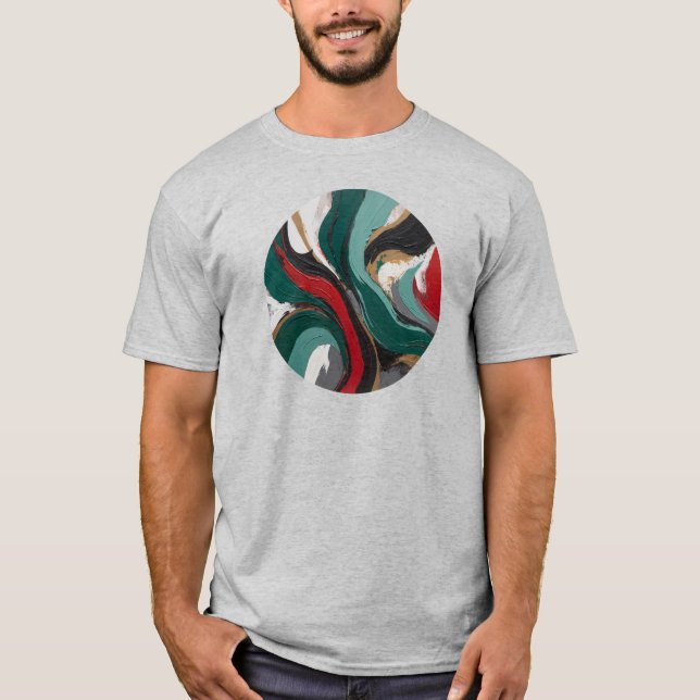 Camiseta Masculina Básica Arte Expressão-3 (Frente)