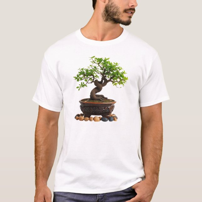 Camiseta Masculina Básica Bonsai-2 (Frente)